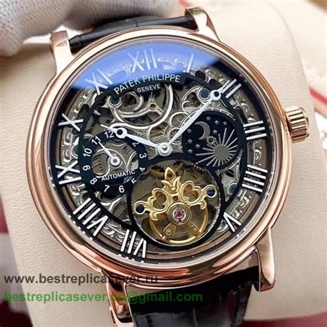 patek philippe skeleton replica